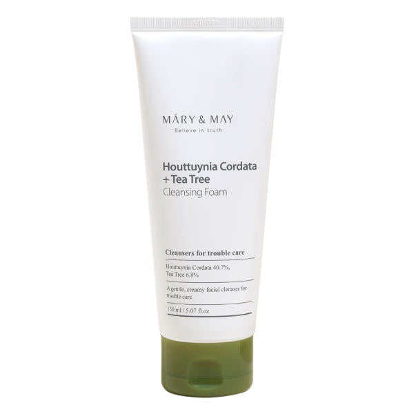 [mary & May] Houttuynia Cordata + Tea Tree Cleansing Foam