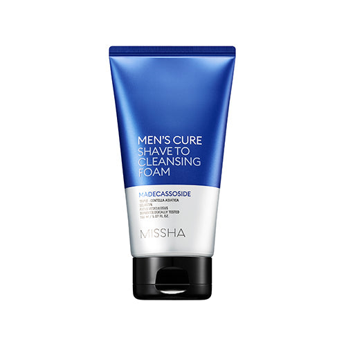 Missha Men’s Cure Shave to Cleansing Foam 150ml - Korean