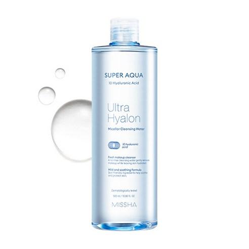 Missha Super Aqua Ultra Hyalron Cleansing Water 500ml