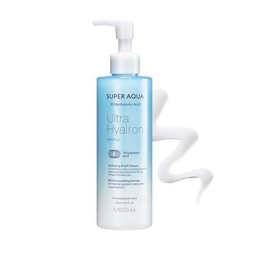 Missha Super Aqua Ultra Hyalron Mild Peel 250ml - Korean