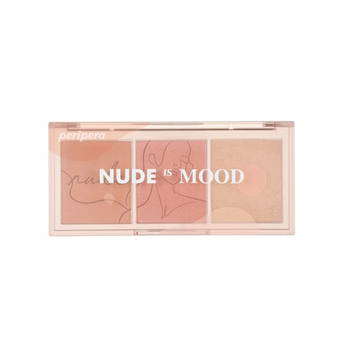 Peripera All Take Mood Cheek Palette (3 Colors) - Korean