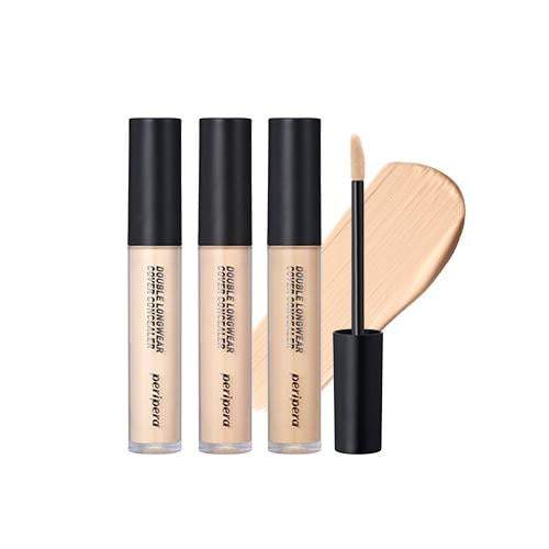 Peripera Double Longwear Cover Concealer 5.5g (3 Colors)