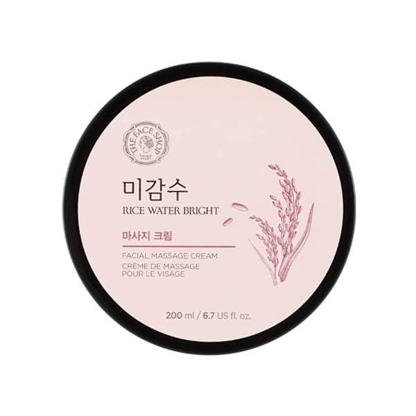 The Face Shop Rice Water Bright Facial Massage Cream 200ml