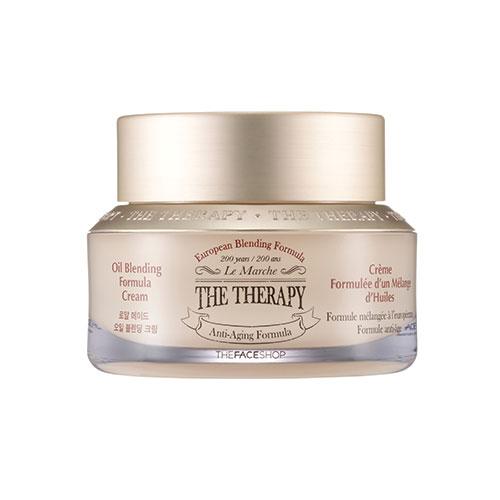 The Face Shop the Therapy Oil Blending Formula Cream 50ml