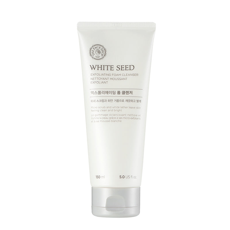 The Face Shop White Seed Brightening Exfoliating Foam