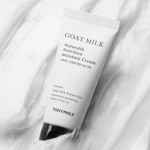 Tonymoly Goat Milk Naturalth Nutrition Moisture Cream 80ml