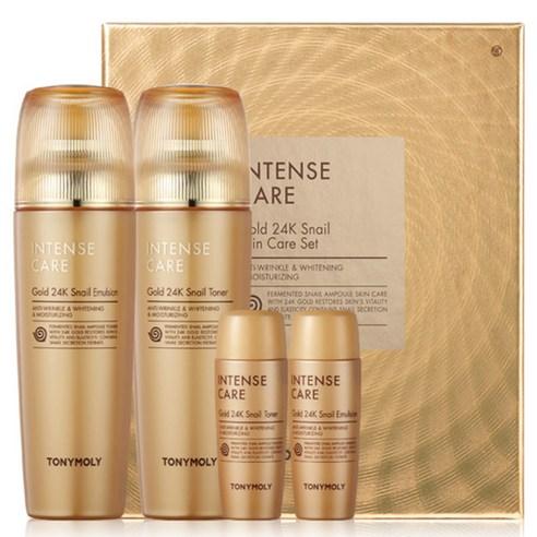 Tonymoly Intensare Gold 24k Snail 2 Set - Korean skincare &