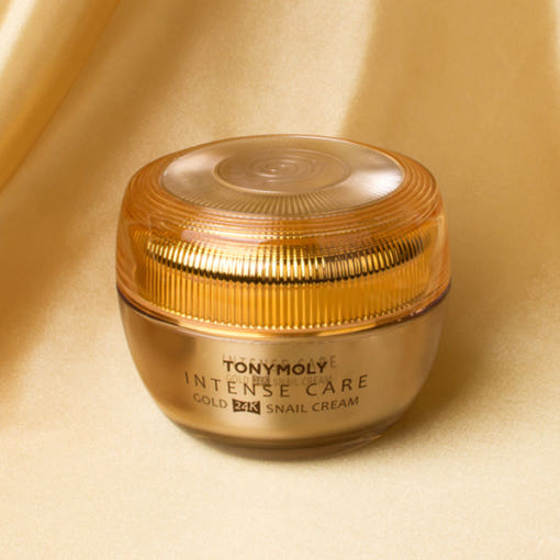 Tonymoly Intense Care Gold 24k Snail Cream 45ml - Korean