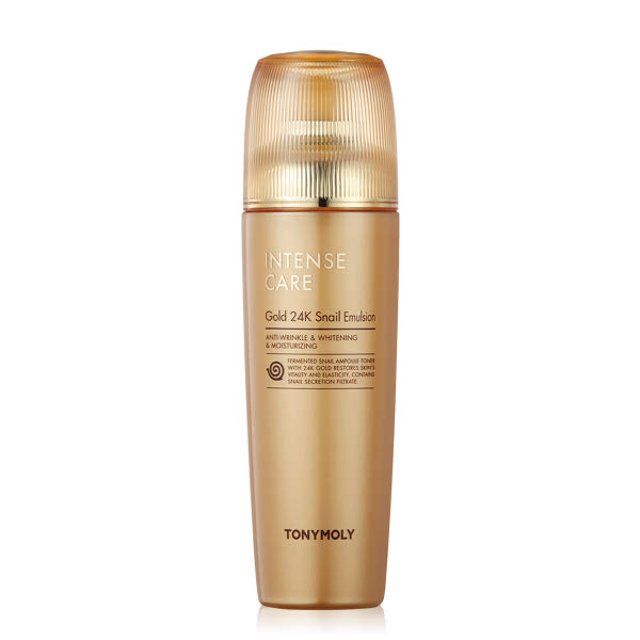 Tonymoly Intense Care Gold 24k Snail Emulsion 140ml - Korean