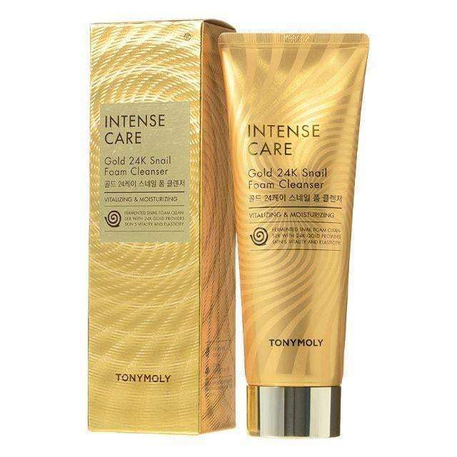 Tonymoly Intense Care Gold 24k Snail Foam Cleanser 150ml