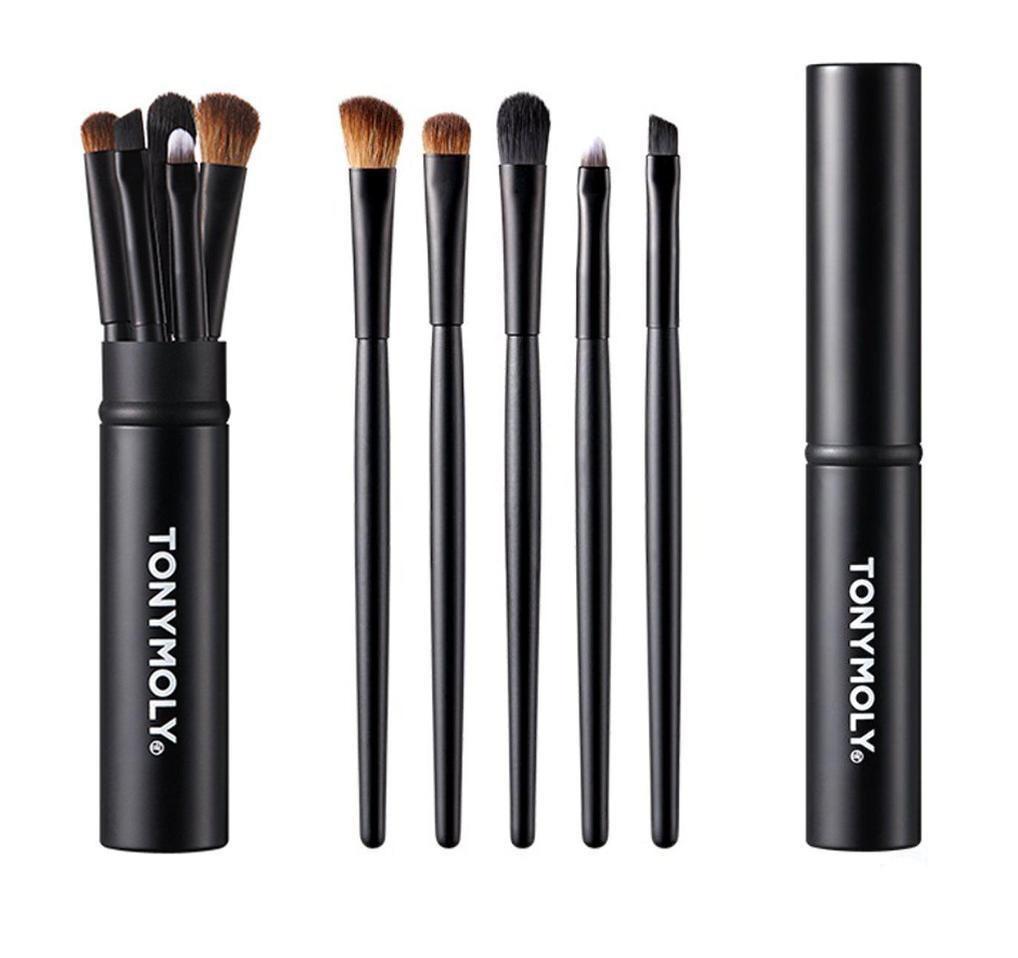 Tonymoly Makeup Brushes - 5pcs - Korean skincare & makeup