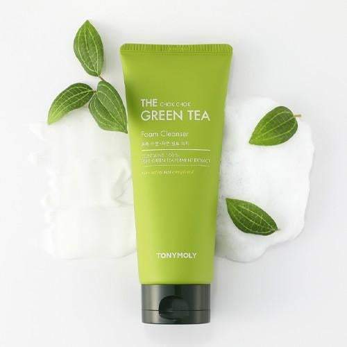 Tonymoly the Chok Green Tea Foam Cleanser 200ml - Korean