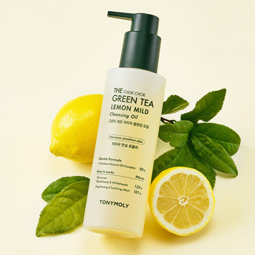 Tonymoly the Chok Green Tea Lemon Mild Cleansing Oil 200ml