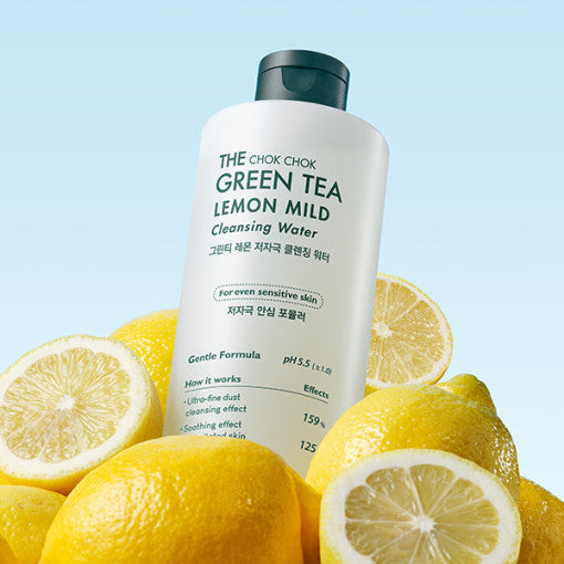 Tonymoly the Chok Green Tea Lemon Mild Cleansing Water