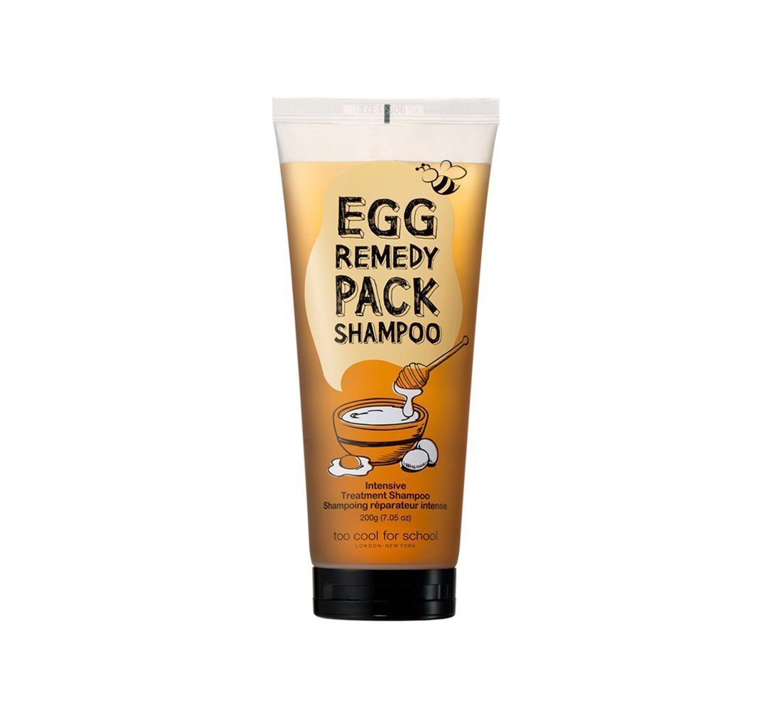 [too Cool for School] Egg Remedy Pack Shampoo 200ml - Korean