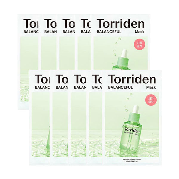 Torriden Balanceful Cica Mask Sheet 10ea - Korean