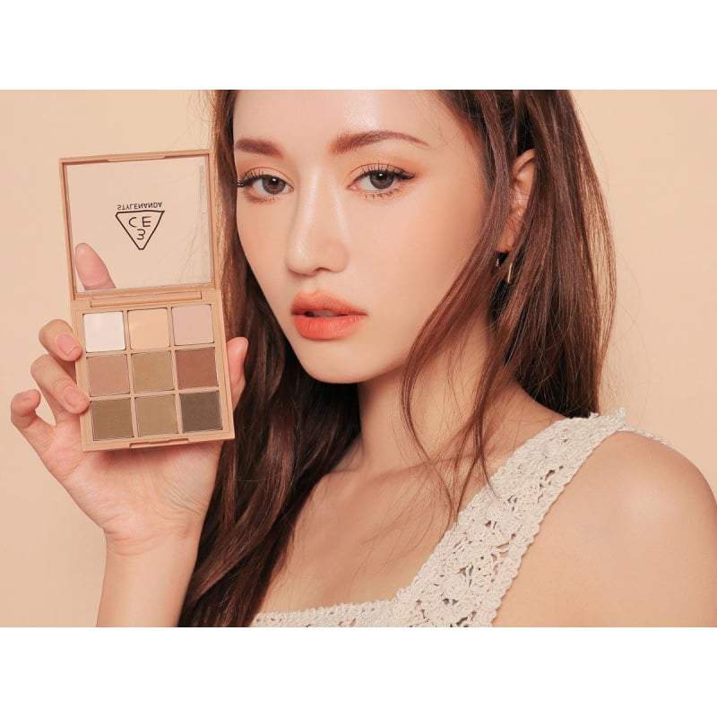3ce Multi Eye Color Palette 8.1g #smoother - Korean skincare