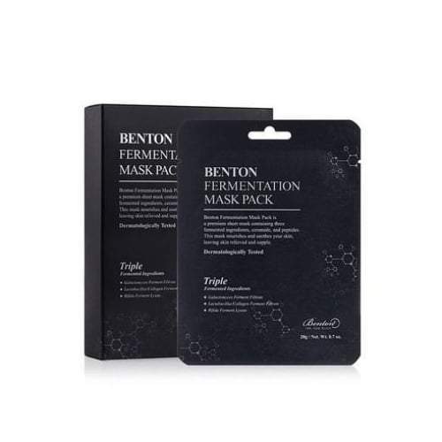 Benton Fermentation Sheet Mask 20g X 10ea - Korean skincare 
