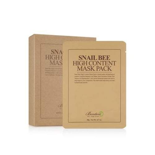 Benton Snail Bee High Content Sheet Mask 20g X 10ea - Korean