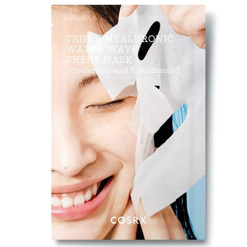 Cosrx Triple Hyaluronic Water Wave Sheet Mask 20ml(1ea) - 