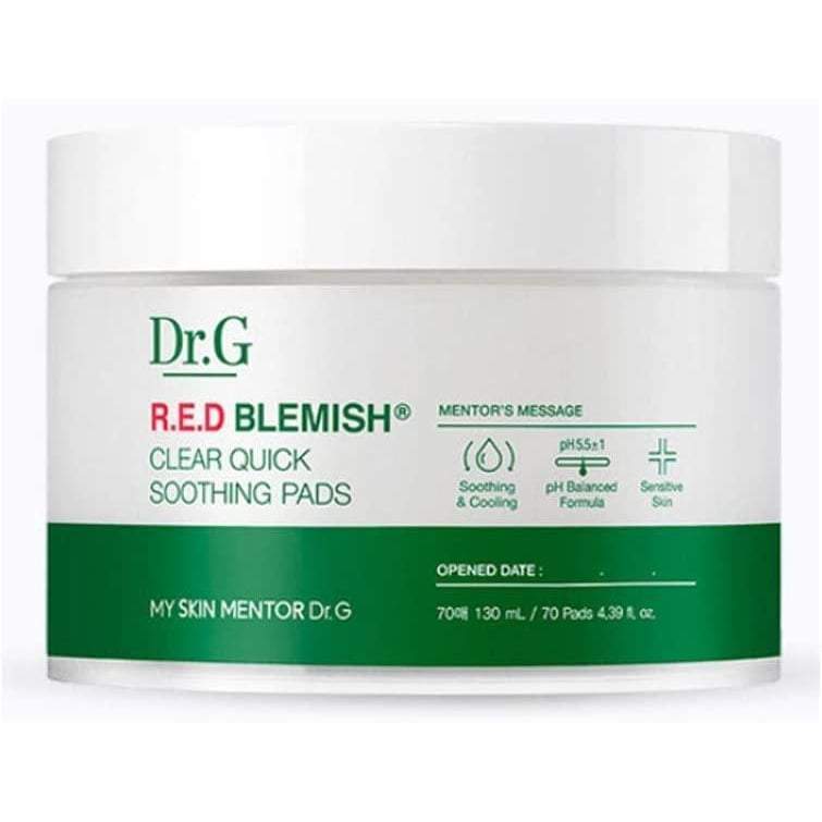 Dr.g Red Blemish Clear Quick Soothing Pads 70 Sheets - 