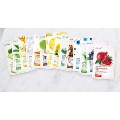 Eunyul Natural Sheet Mask Pack Set 50 Sheets (aloe 10p + 