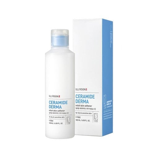 Illiyoon Ceramide Derma Relief Skin Softener 180ml - Korean 