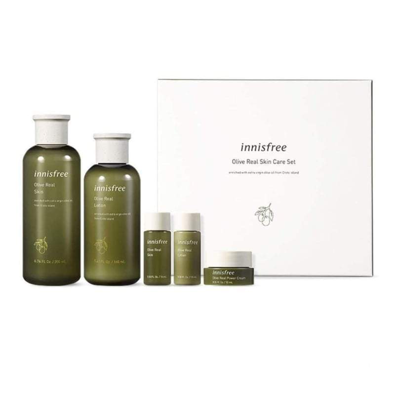 Innisfree Olive Real Skin Care ex Set (include 5 Items) - 