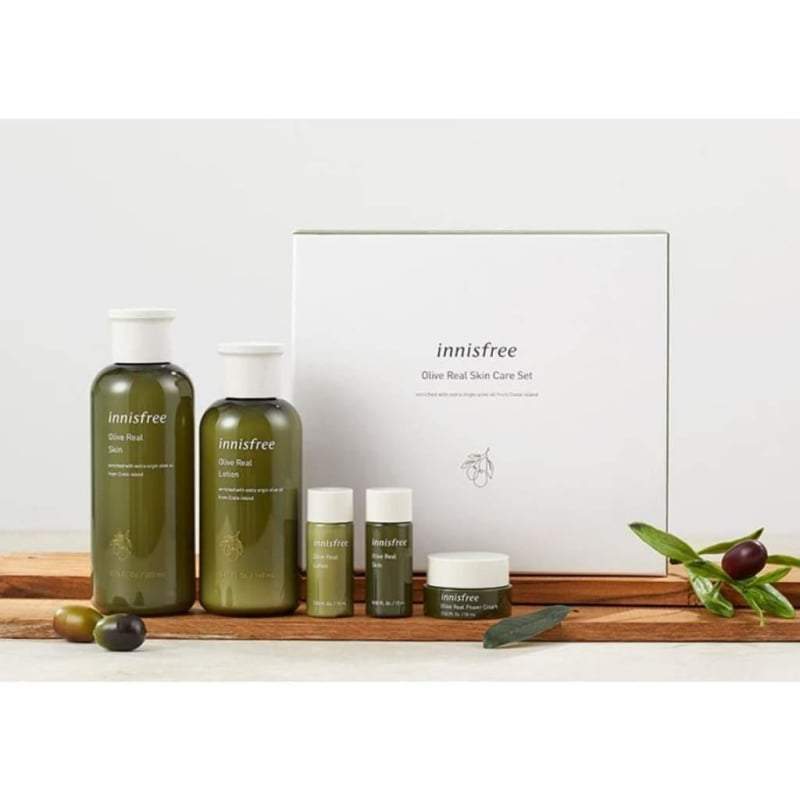 Innisfree Olive Real Skin Care ex Set (include 5 Items) - 