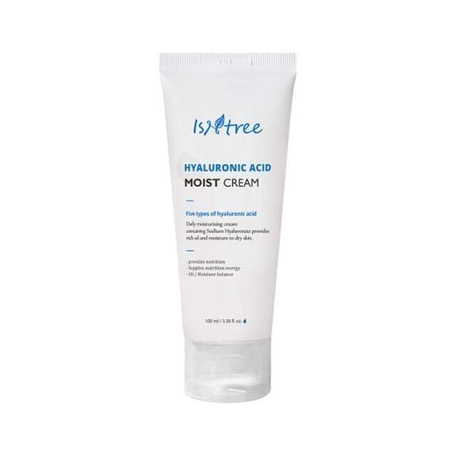 Isntree Hyaluronic Acid Moist Cream 100ml - Korean skincare 