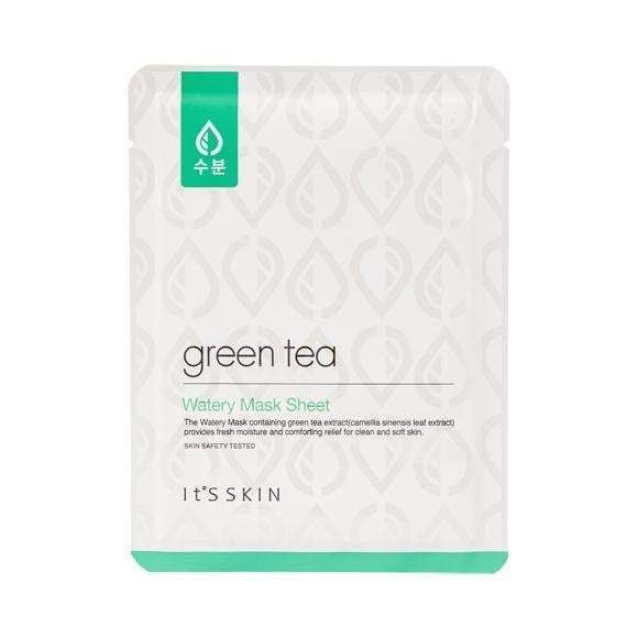 It’s Skin Green Tea Watery Mask Sheet 17g X 10ea - Korean 