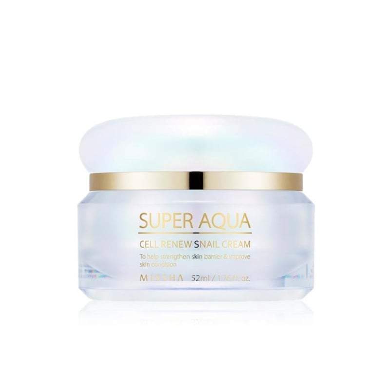 Missha Super Aqua Snail Cream 52ml - Korean skincare & 
