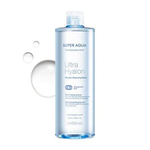 Missha Super Aqua Ultra Hyalron Cleansing Water 500ml - 