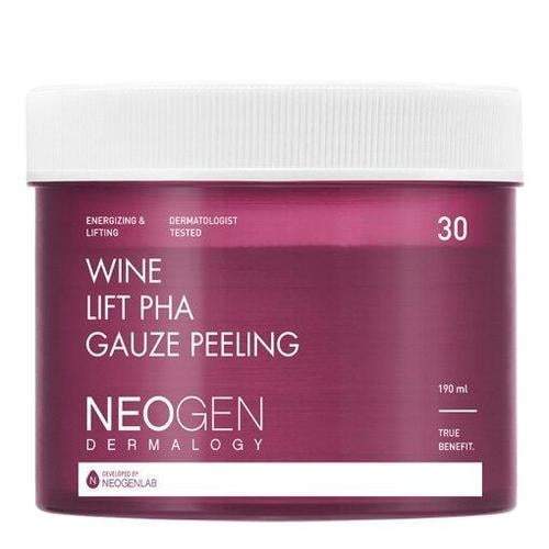 Neogen Dermalogy Wine Lift Pha Gauze Peeling 30 Sheets - 