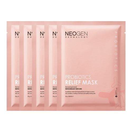 Neogen Probiotics Relief Mask 25g X 5ea - Korean skincare & 
