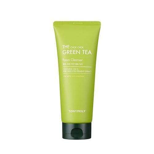 Tonymoly the Chok Green Tea Foam Cleanser 200ml - Korean 